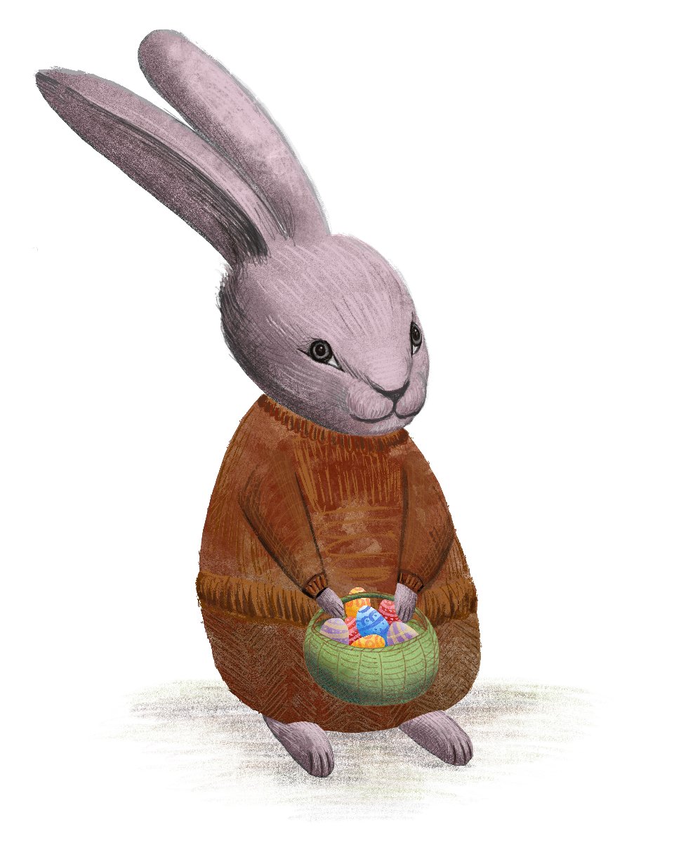 An Unhappy Bunny at Easter